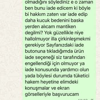 İade Süreci Çökmüş, Para İadesi Ve Kargo Kodu Reddedildi