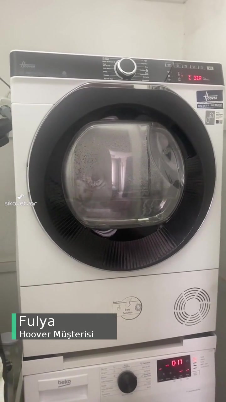 Hoover Kurutma Makinesinin Aşırı Ses Yapması videonun kapak resmi