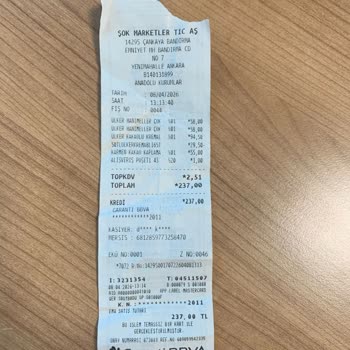 Şok Market’te Kasa Arkası İndirimi Uygulanmadı Ve Müşteri Yanıltıldı