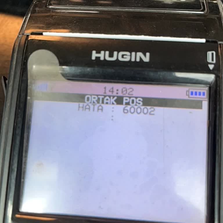 Ödeal Pos Cihazı 60002 Hata Kodu İle 5 Gün Boyunca Çalışmıyor