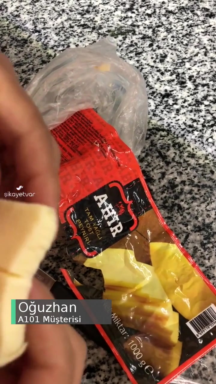 A101'den Aldığım Kaşarda Kıl Çıktı! videonun kapak resmi