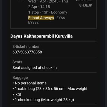 Booking.com Refund Not Processed For Etihad Flight Despite Airline Approval