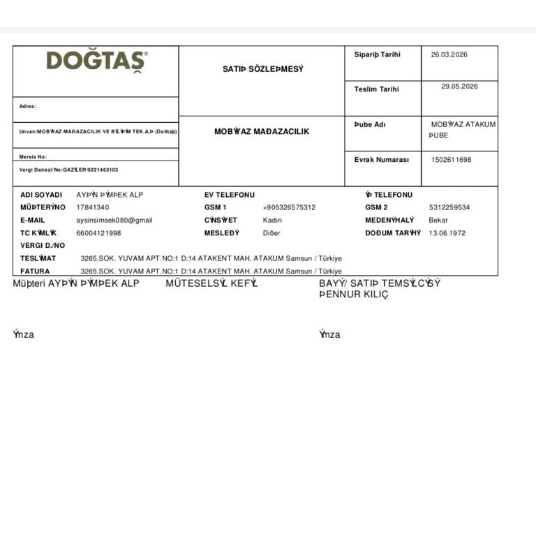 Verilen 10-15 Gün Teslim Süresi Aşılmış, Acil Teslim Talebi