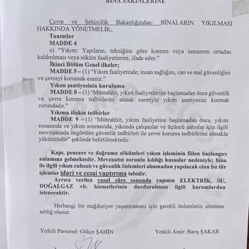 Kentsel Dönüşüm Nedeniyle İş Yerimin Kapatılması İçin 100 Bin TL Cayma Bedeli Talebi Haksız