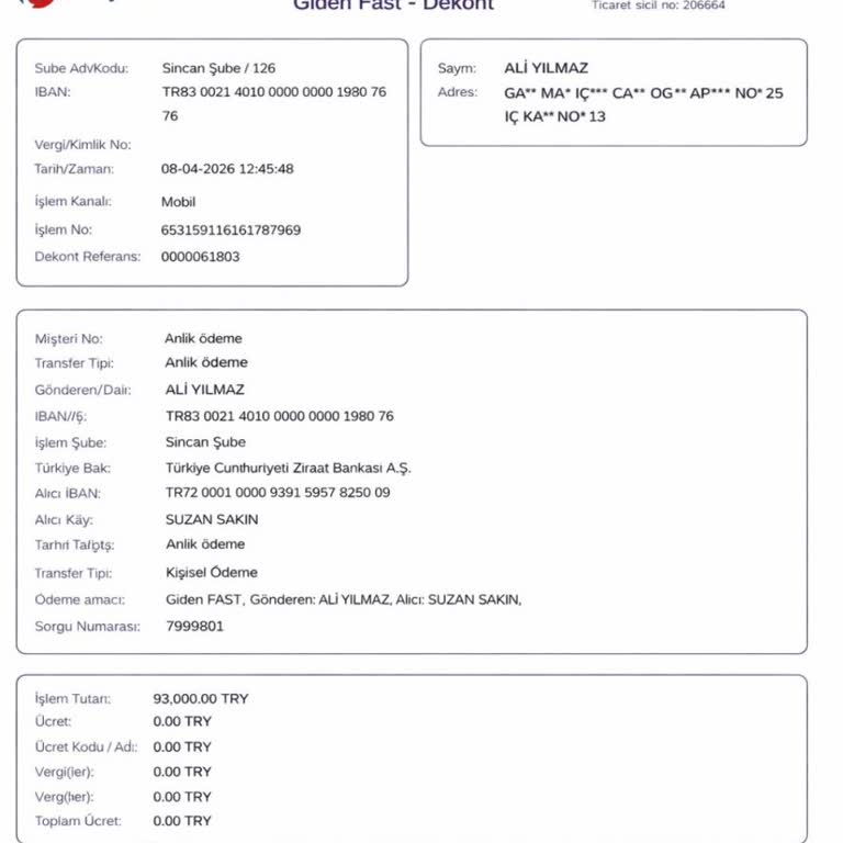 93.000 TL Yatırımım Hesaba Yansımadı, Acil İade Ve Açıklama İstiyorum