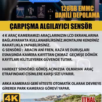 4 Kameralı Araç Kamerası Tek Kameralı Gönderildi Ve Sürat Kargo Cevap Vermedi