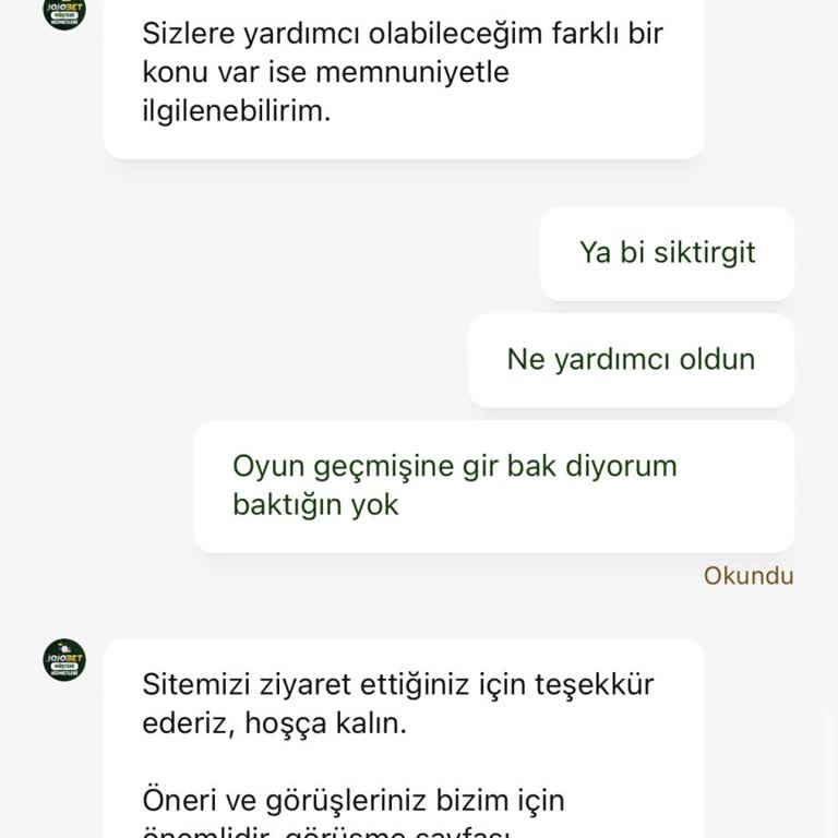 Jojobet Casino Oyunlarında Büyük Kayıp Ve Müşteri Hizmetlerinden Yetersiz Destek