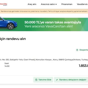 Vavacars Ankara Ümitköy Şubesinde Haksız Boya İddiası Ve Teklif İptali