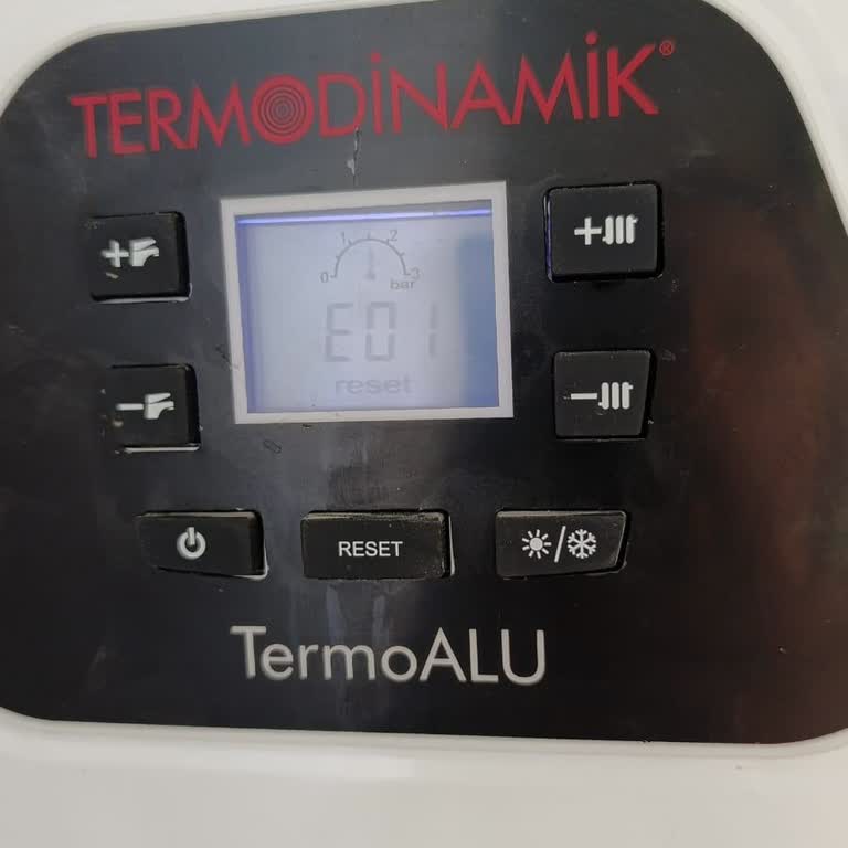 Kombinin Altından Su Gelmesi Ve E01 Hatası Garanti Kapsamına Alınmadı