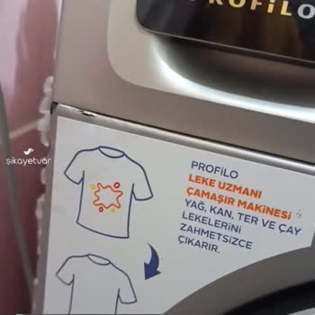 Profilo Çamaşır Makinesi Deforme Oldu!
