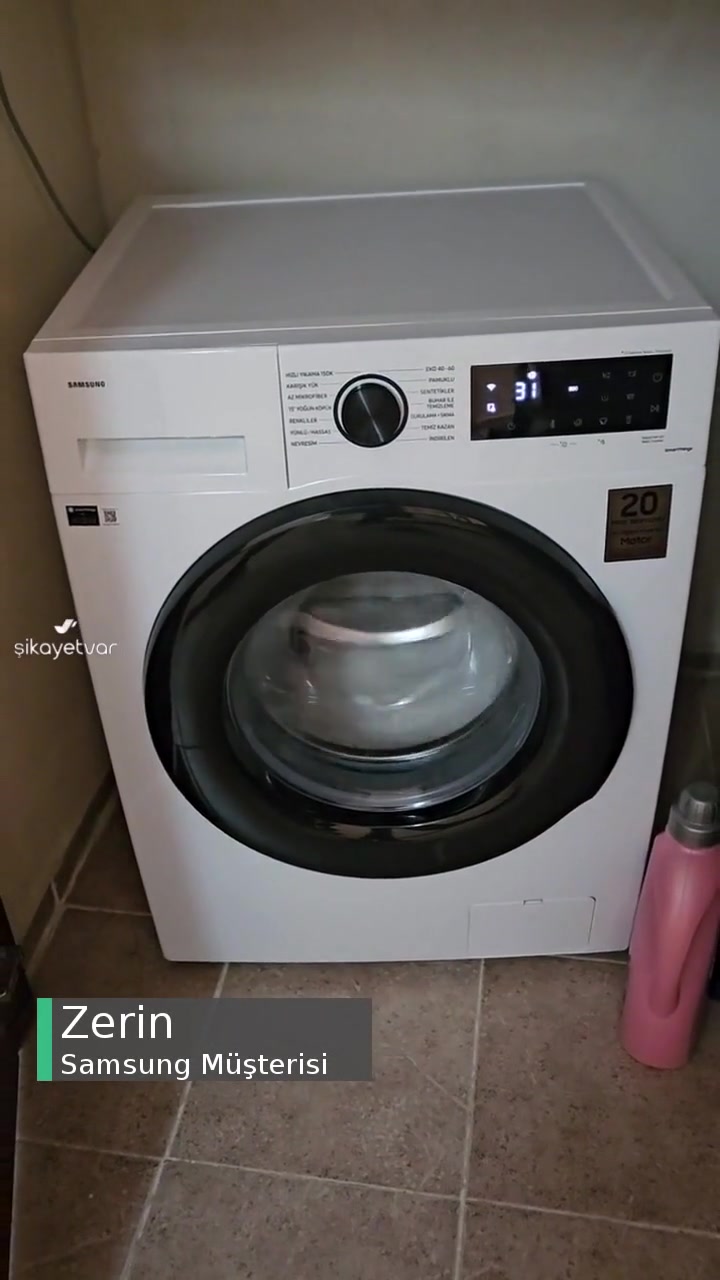 Samsung Çamaşır Makinesi Çok Çok Gürültülü Çalışıyor! videonun kapak resmi