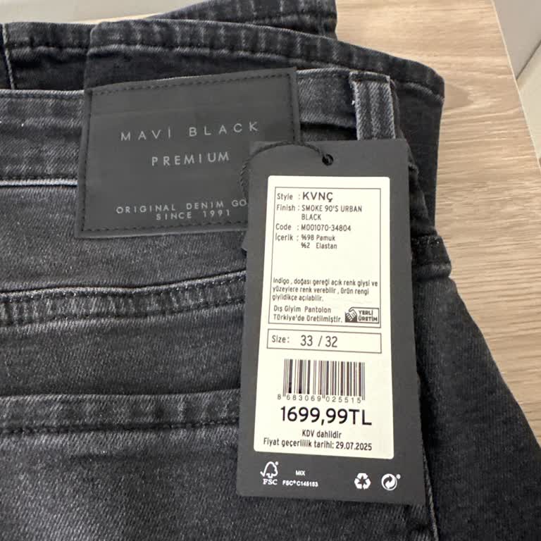 Sezda Outdoor Giyim Etiket Fiyatı 1.699 TL Olan Pantolon İçin Kasa Ücreti 1.999 TL Çekildi