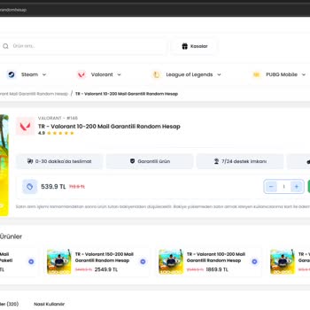 Mail Garantili Valorant Hesabım Satın Alındıktan Sonra Geri Çekildi, İade Talebi
