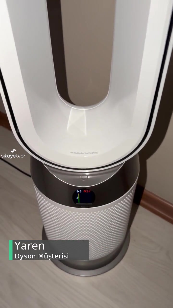 Dyson Purifier Hot+Cool Kendi Kendine Kapanması! videonun kapak resmi