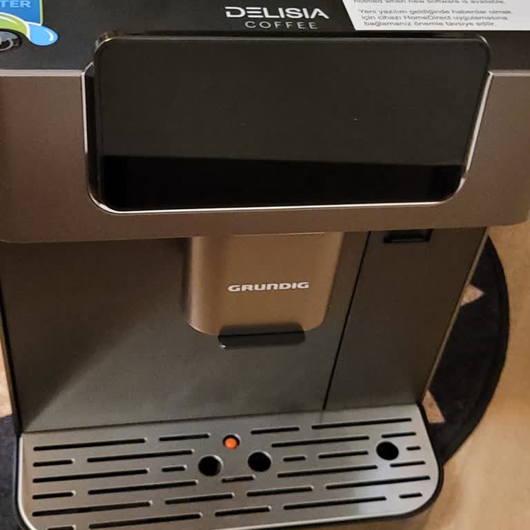 Arızalı Grundig Espresso Makinesi İçin Hemen Yeni Ürün Değişimi