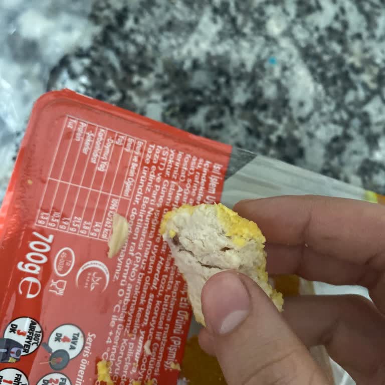 Keskinoğlu Nugget Ürününde Kıkırdak Ve Siyah Yabancı Parçalar Bulunması