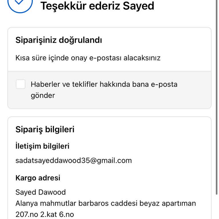 Siparişim Kargoya Verilmedi Ve İade Talep Ediyorum