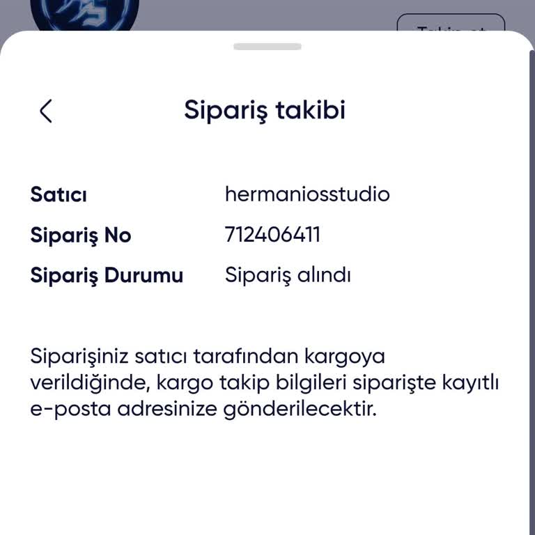 Ödeme Yaptığım Sweatpant Bir Ay Boyunca Kargoya Verilmedi