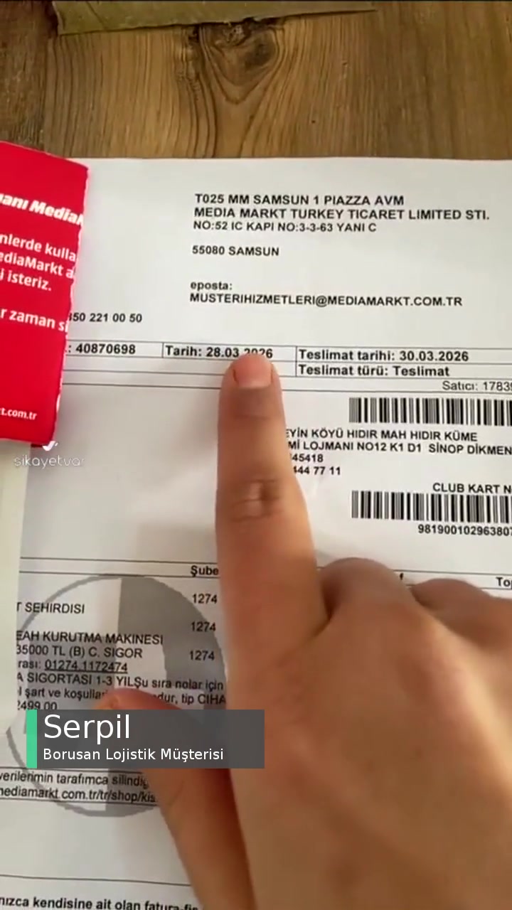 Borusan Lojistik Eve Teslimat Yapılmıyor videonun kapak resmi