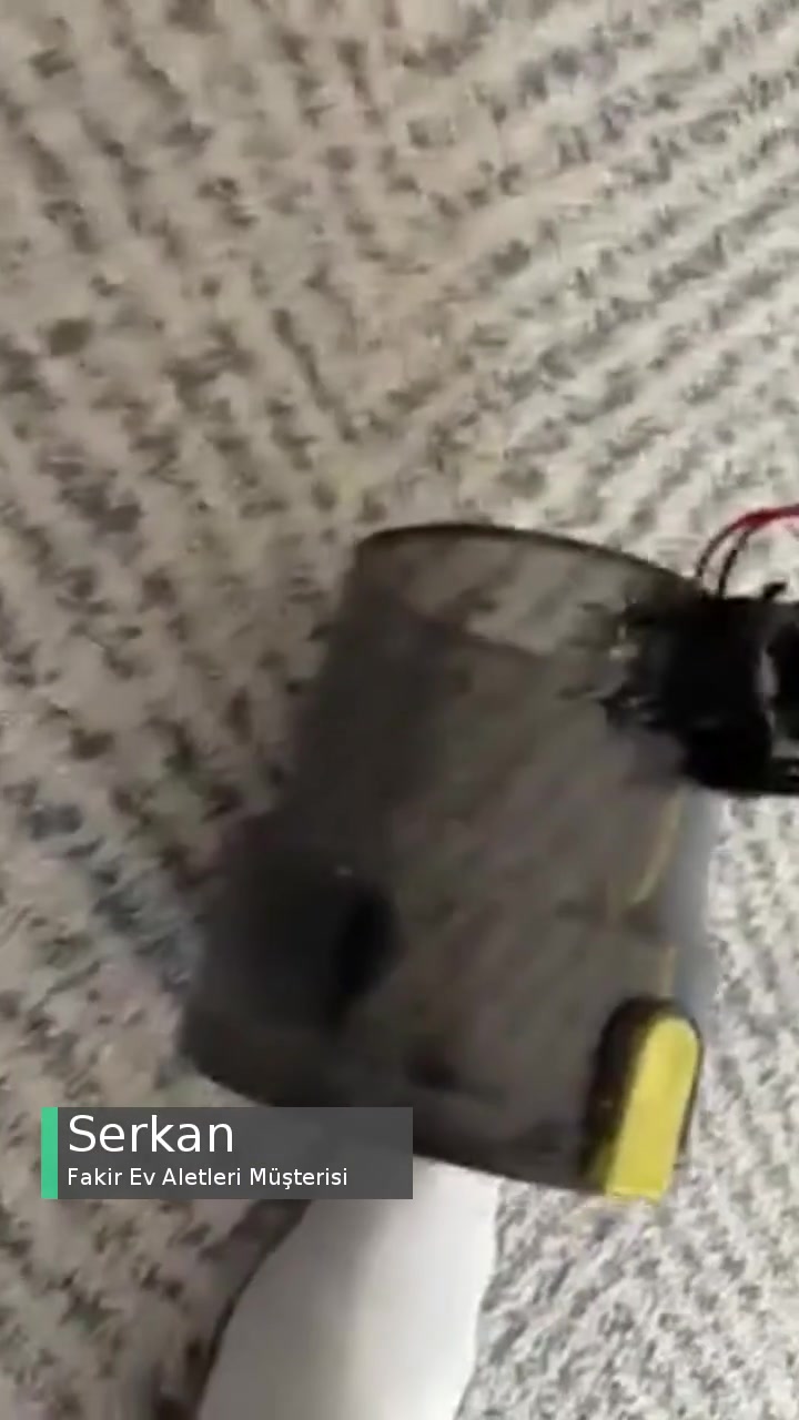 Fakir Şarjlı Dikey Süpürge Toz Haznesi Kırıldı videonun kapak resmi