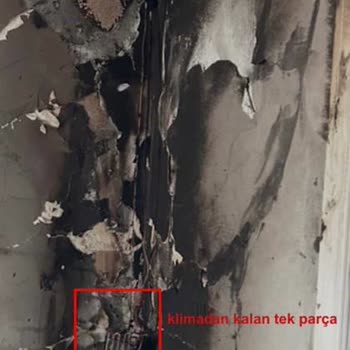 Vestel Klima Patlaması Ve Yangını Sonucu Evimiz Ve Hayatımız Büyük Zarar Gördü