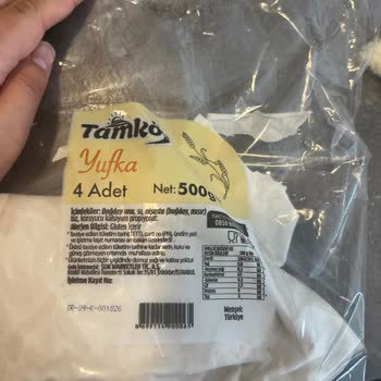 Şok Marketler Tamköy Yufkası Kırık Ve Yapışık, Kullanılamaz