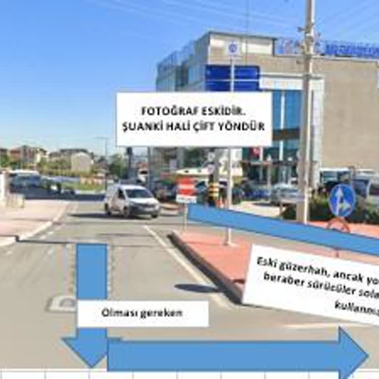 Kuzey Mahallesindeki Uygun Olmayan Şerit Boyaları Ve Dubalar Kazı Riski Oluşturuyor