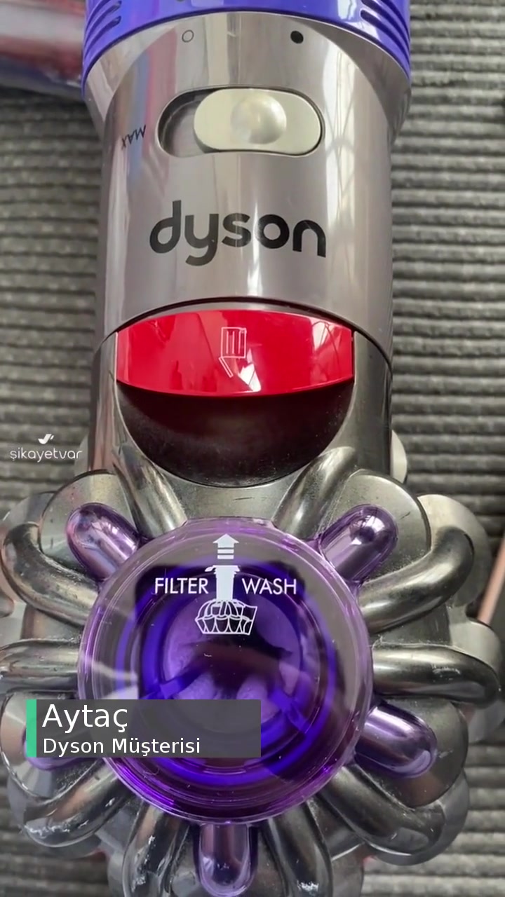 Dyson V8 Yırtık Başlık Tamir Edilmedi videonun kapak resmi