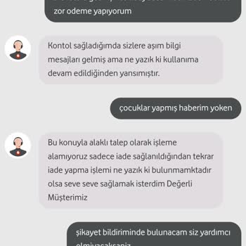 Çocukların Veri Kullanımı Nedeniyle 5.000 TL’lik Faturanın Gözden Geçirilmesi Ve İade Talebi