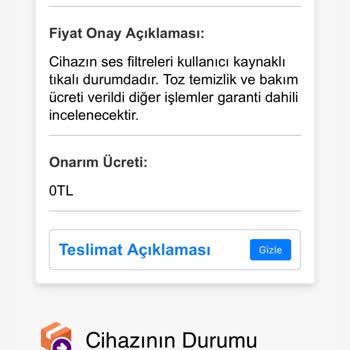 Airpods Mikrofon Arızası İçin Yetkisiz Ücretsiz Onarım Ve Değişim Reddi