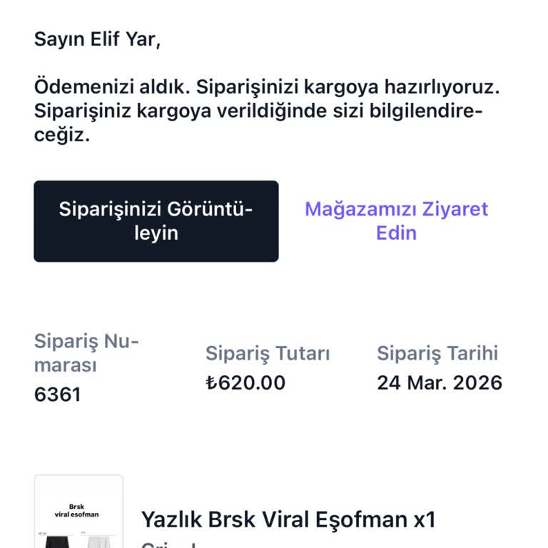 Ayıplı Eşofman Ve İletişimsizlik Nedeniyle Ücret İadesi Talebi
