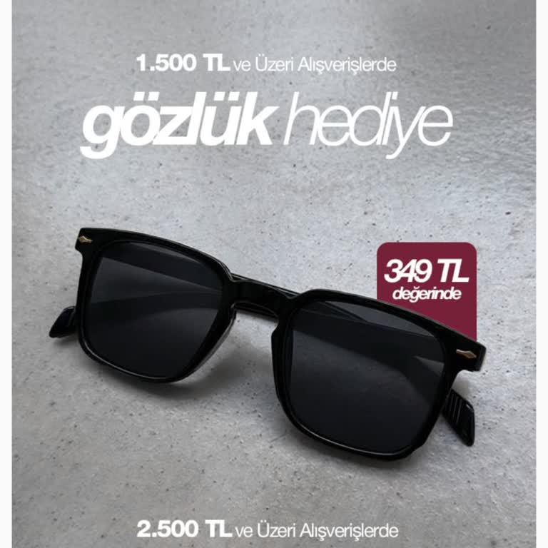 Kampanya Sepete Ekleme Şartı Çalışmadı, Hediye Gözlük Ve Çorap Gelmedi