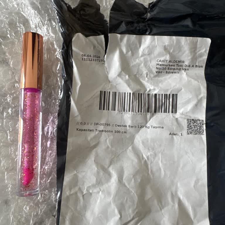 Sipariş Edilen Trambolin Boş Pakette Geldi, Sadece Patpat Poşet İçinde