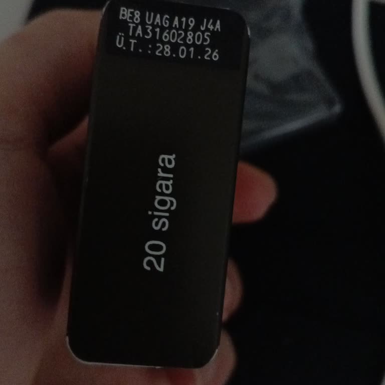 Parliament Night Blue Sigaralarında Tat Ve Koku Sorunu