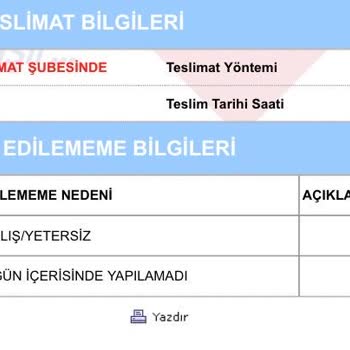 Aras Kargo Teslimat Gecikmesi Ve Yanıltıcı Bildirimler