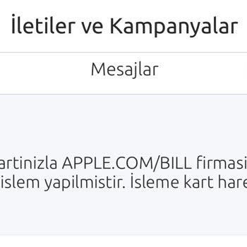 Apple İki Defa Olmak Üzere Toplamda 899,99 TL İzinsiz Para Çekimi Yapıldı