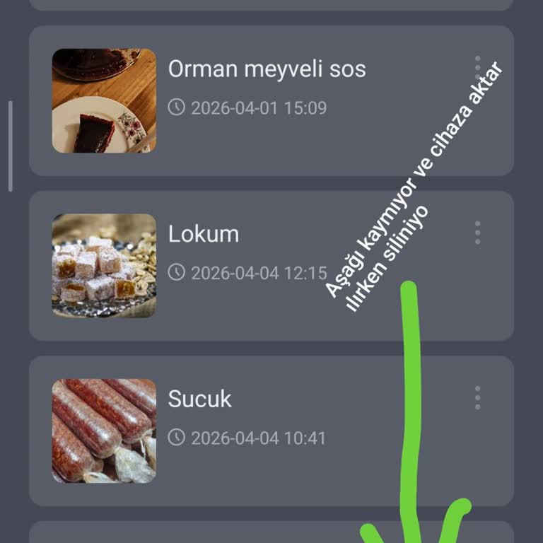 Beko Tarif Defteri Uygulamasında Az Sayıda Hatalı Tarifler Ve Performans Sorunları