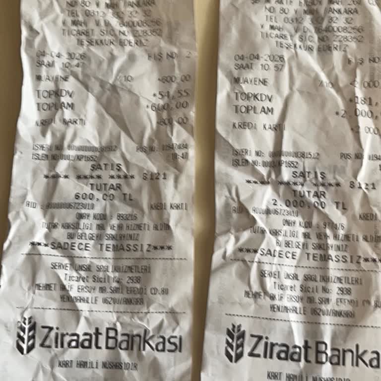 Servet Ünsal Tıp Merkezi'nde Tanı Ve Rapor Eksikliği, Ücret İadesi Talebi