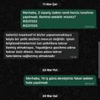 Tuba Butik’te İade Ödemesinin Gecikmesi Ve Yanıtsız Müşteri Hizmetleri