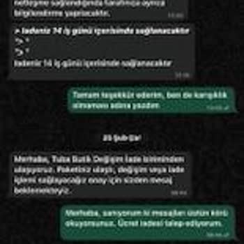 Tuba Butik’te İade Ödemesinin Gecikmesi Ve Yanıtsız Müşteri Hizmetleri