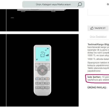 Ücretsiz İade Hakkı İhlali Ve Fatura Gönderilmemesi
