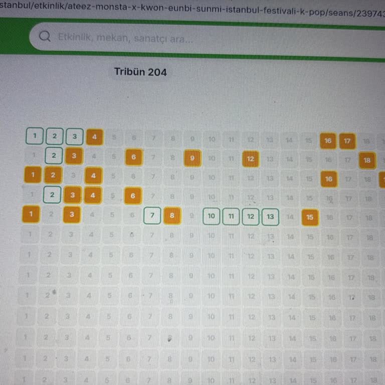 Bubilet'te Bilet Alınamıyor, Ödeme Yapıldı Ve Kontenjan Yok