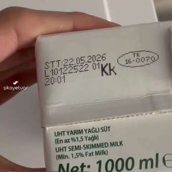 Teksüt Süt Bozuk