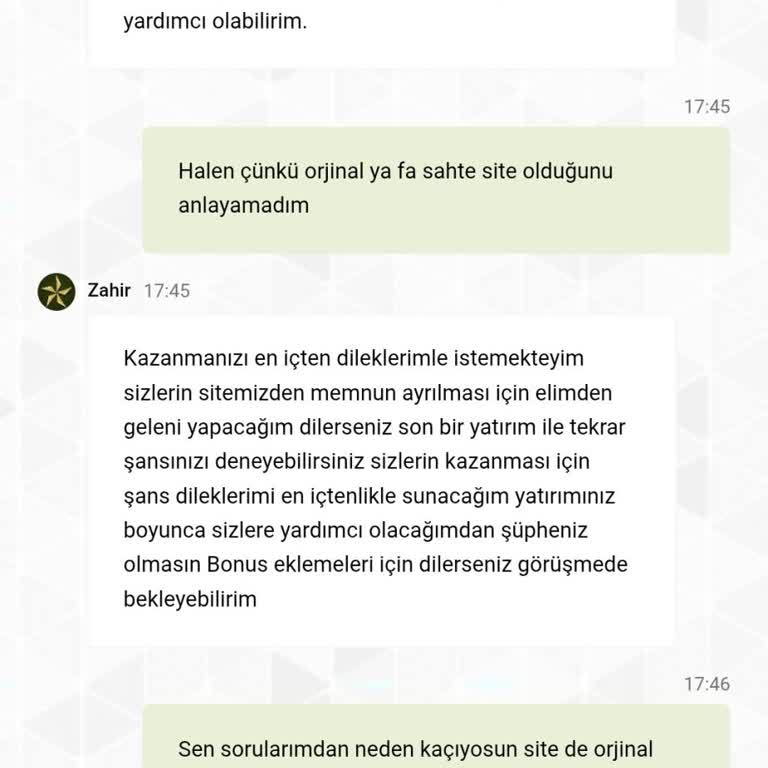 Yanıltıcı Canlı Destek Teklifi Ve Çevrim Şartı Nedeniyle 2000 TL'lik Mağduriyet