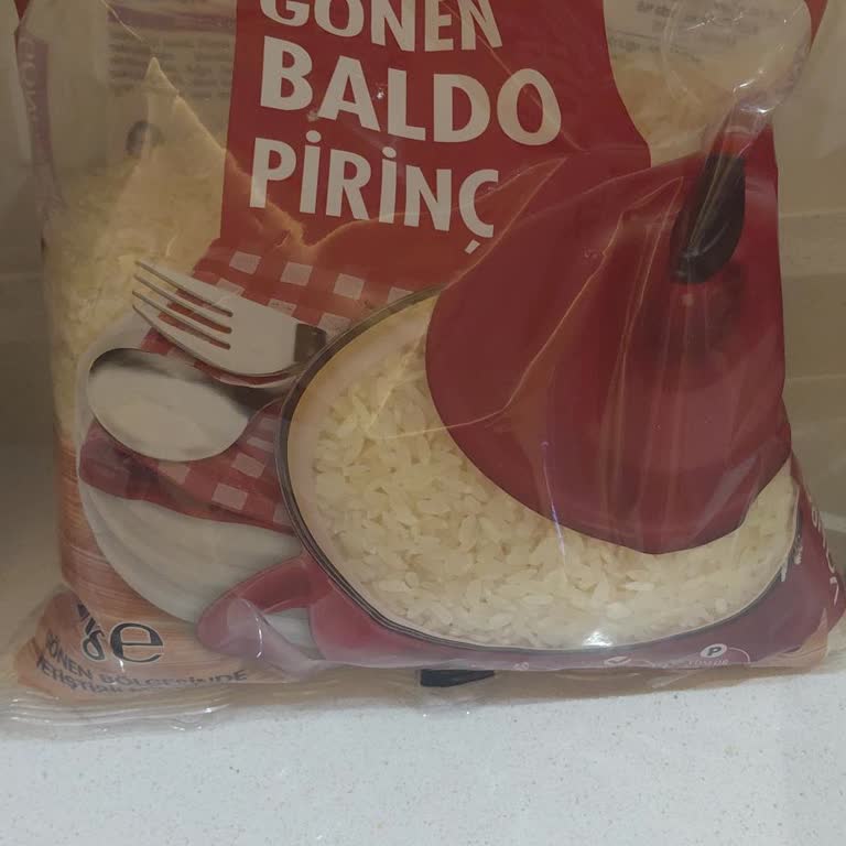 Migros Yayla Marka Gönen Baldo Pirinç Plastik Çıktı