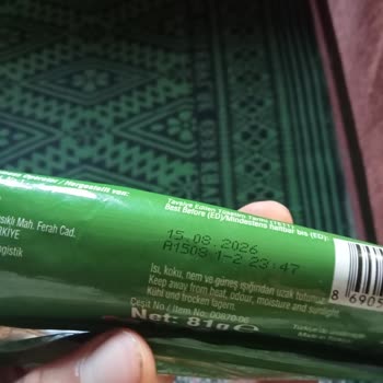 Ülker Bisküvi Paketi Ters Yapıştırılmış Olması Nedeniyle Hayal Kırıklığı