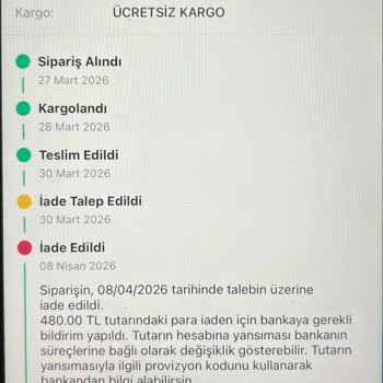 Eksik Ürün Gönderimi Ve Eksik İade