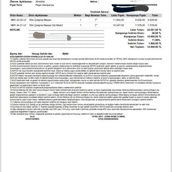 Teslimat Gecikmesi Ve İletişimsizlik Nedeniyle 14.000 TL’lik Siparişin İadesi