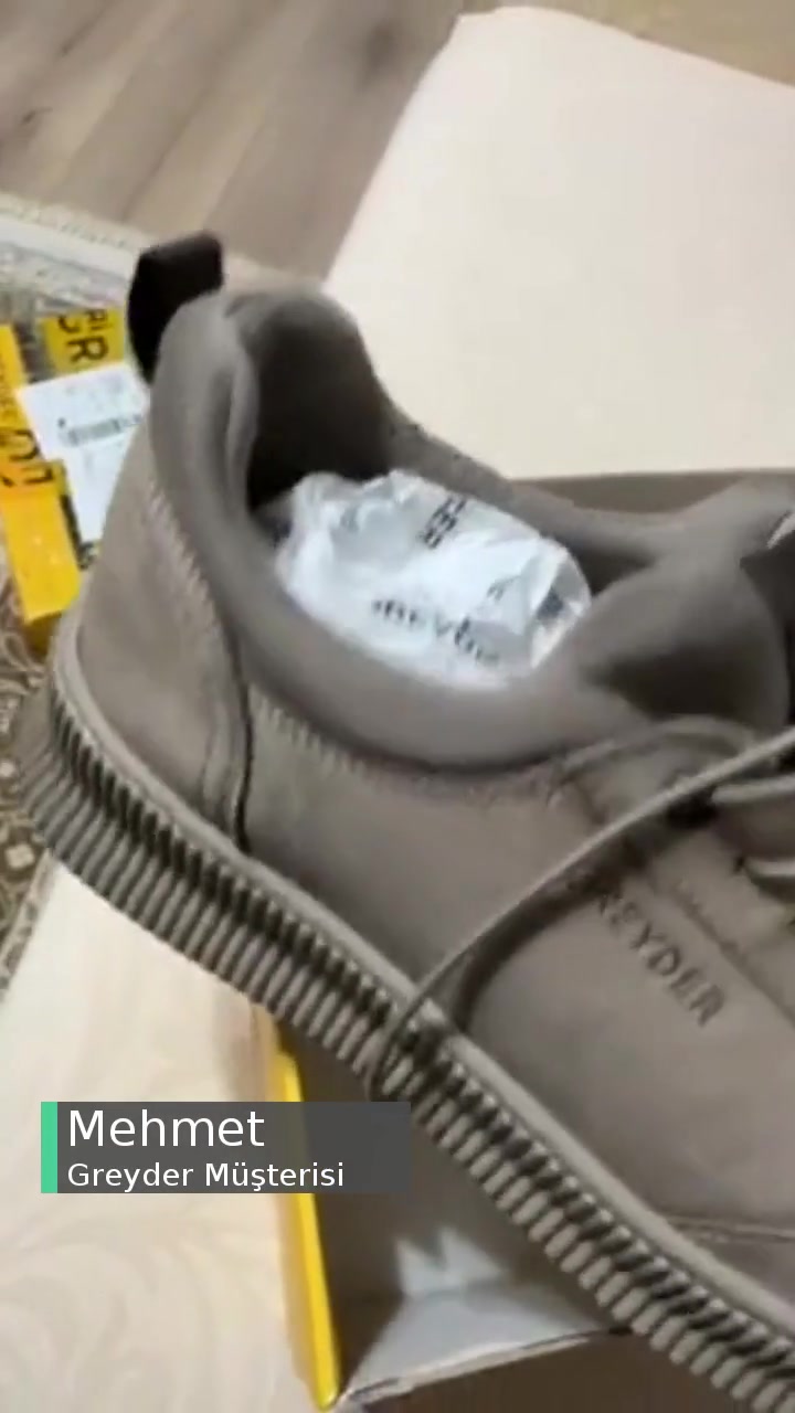 Greyder Ayakkabıda Yaşanan Sorun! videonun kapak resmi