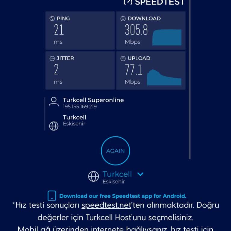 Hız Düşüklüğü, Söz Verilen Servisin Gelmemesi Ve İptal Talebi